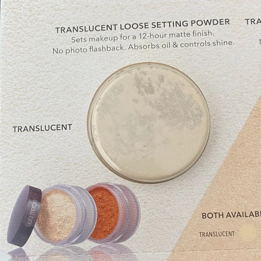 Laura Mercier Translucent Setting Powder duo (Matte finish & Glow finish)